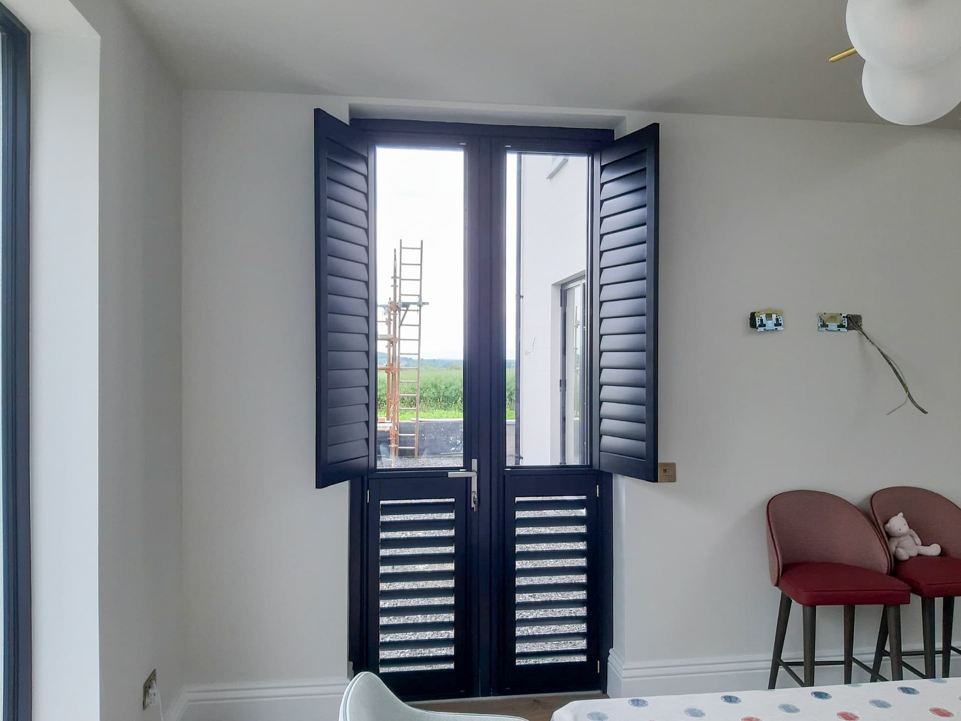 French Door Shutters - ShutterStyle - Plantation Shutters Across Ireland